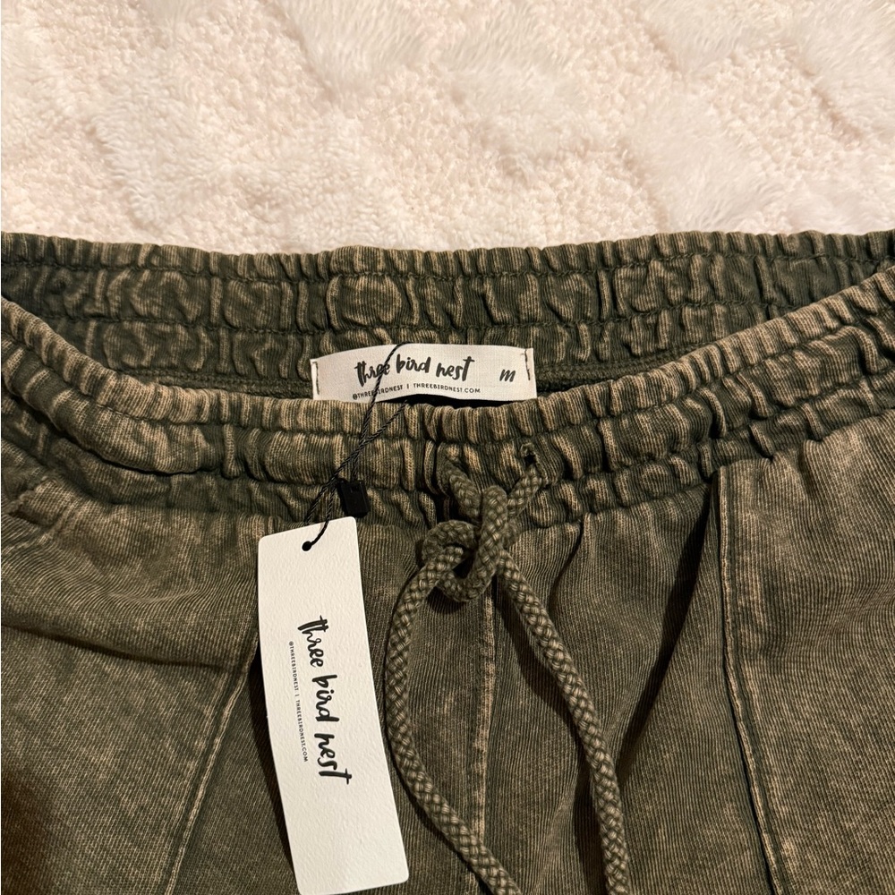 Three Bird Nest Wide-Leg Pants - Picture 4 of 4